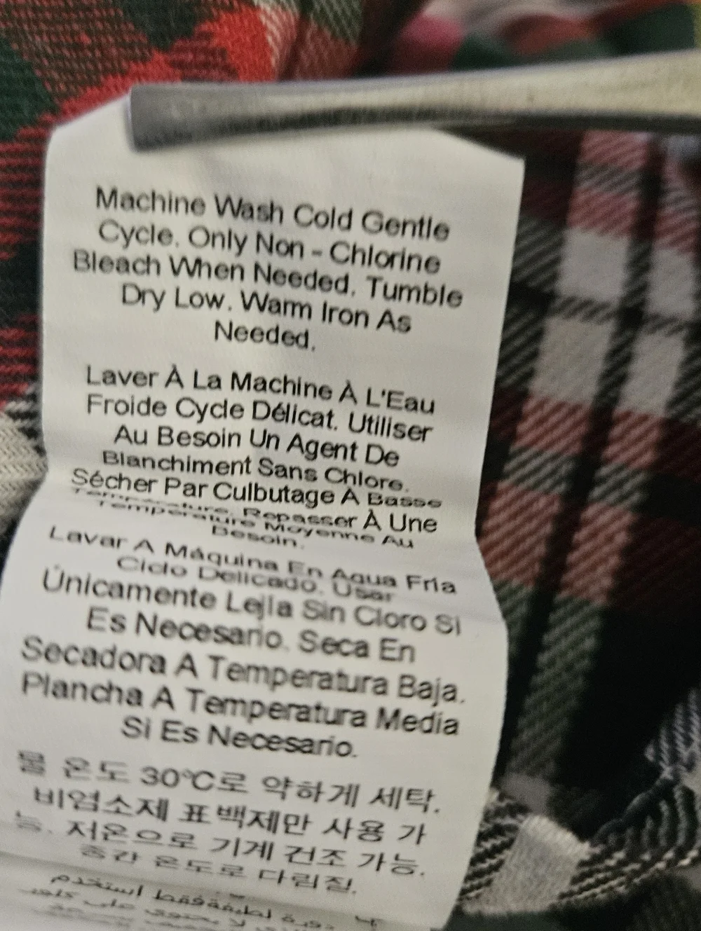 Pottery Barn Denver Plaid Yarn Dyed Full Queen Duvet Cover Holidays Linen Blend